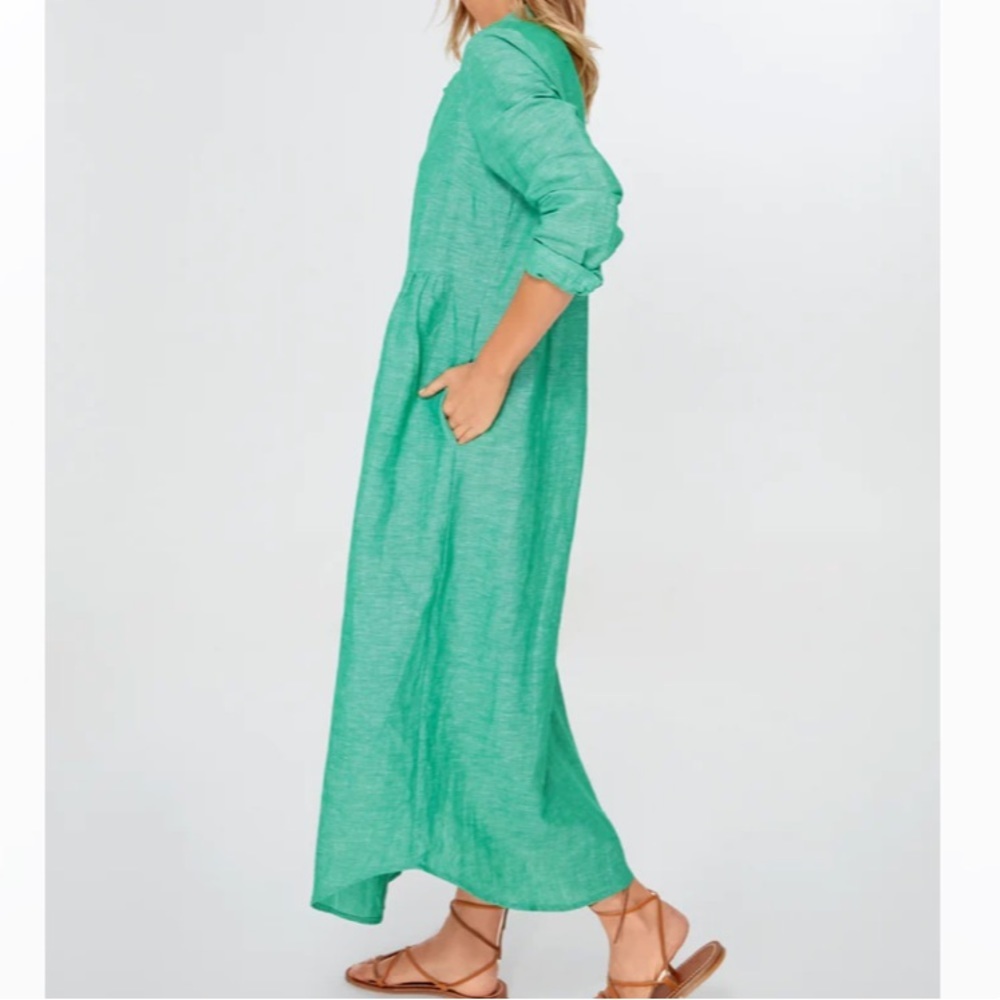 Sea Green Lydell Maxi Dress
POMANDER PLACE - Picture 3 of 10